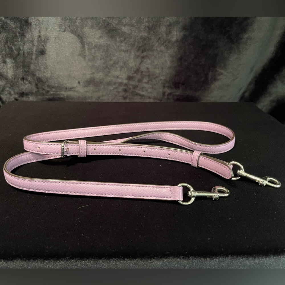 EUC!! Coach lilac adjustable shoulder strap